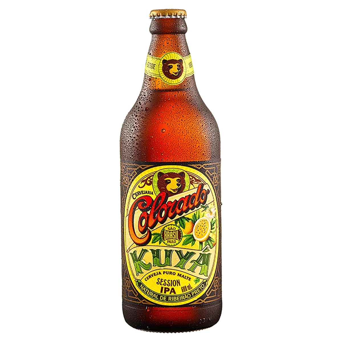 Cerveja Session Ipa Puro Malte Kuyá Colorado Garrafa 600ml