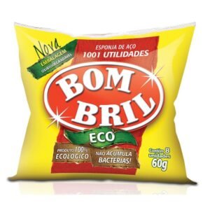 Palha de Aço 60g PT 8 UN Bombril