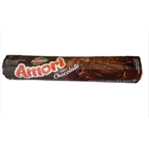 Biscoito Recheado AMORI De Chocolate Caixa Com 36 De 125 G